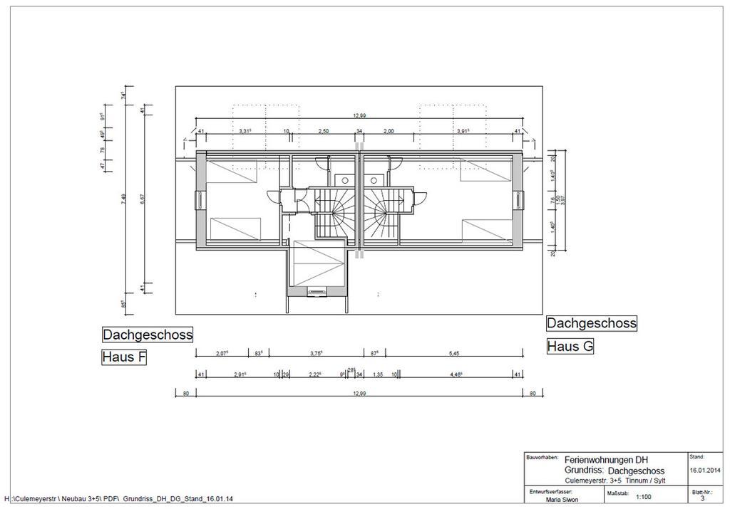 Villa Giebelhaus F Westerland Exterior foto